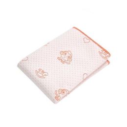 [50*70cm] Soft Breathable Mattress Pad Baby Crib Sheets, Monkey