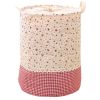 Clothes Basket Laundry Basket Clothing Storage Barrels Toy Basket Flower