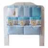 Lovely Baby Hanging Diaper Bag Baby Crib Storage Bag, B