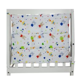 Lovely Baby Hanging Diaper Bag Baby Crib Storage Bag, Animal'Town