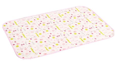 Cotton Baby Home Travel Urine Pad Mat Cover Changing Pad 70*80cm, Elephant