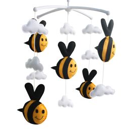 [Flying Bee] Musical Baby Mobile Nursery Animal Baby Mobile Crib