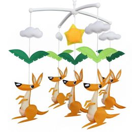 Adorable Baby Music Mobile,Nursery Crib Musical Mobile, Crib Toy [kangaroo]