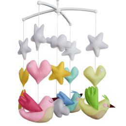 Musical Baby Mobile Nursery Animal Baby Mobile Crib [Flying Birds]