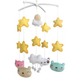 Musical Baby Mobile Nursery Animal Baby Mobile Crib [Cute Bear]