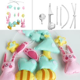 Musical Baby Mobile Nursery Animal Baby Mobile Crib [Lazy Rabbit]