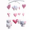 Musical Baby Mobile Nursery Animal Baby Mobile Crib [Gentle Cat]