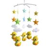 [Yellow Ducks] Musical Baby Mobile Nursery Animal Baby Mobile Crib