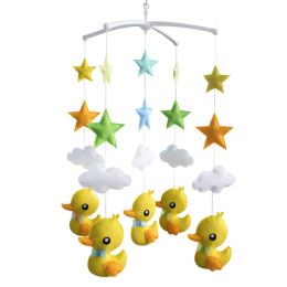 [Yellow Ducks] Musical Baby Mobile Nursery Animal Baby Mobile Crib