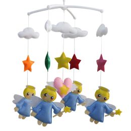 [Lovely Angels] Musical Baby Mobile Nursery Animal Baby Mobile Crib