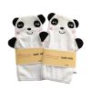 [Set of 2] Durable Soft Cute Baby/Kids Bath Sponge/Mitt/Gloves, Panda