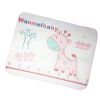 PINK Giraffe Baby KeepMeDry Pad Newborn Crib Sheet Infant Mattress Cover 60*80CM