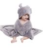 Baby flannel Blanket/ Infant Spring And Summer Quilt Grey