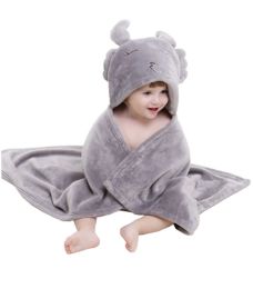 Baby flannel Blanket/ Infant Spring And Summer Quilt Grey