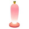 Night Light for Kids Carrot Shape Night Lamp for Baby Feeding Pink