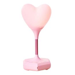 Night Light Cute Heart Shape Night Light for Kids Pink