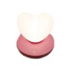 Night Light for Kids Heart Shape Night Lamp for Baby Feeding Pink