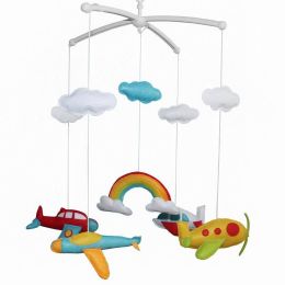 Pretty Birthday Gift, Baby Room Decor, Musical Crib Mobile [Flying Journey]