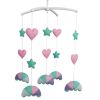 Musical Crib Mobile, Pretty Baby Room Decor, Colorful Hanging Toys