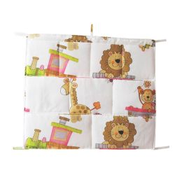 Hanging Bedside Bags Baby Crib Diaper Storage Bag,I