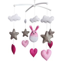 Nursery Mobile, Hanging Baby Toys, Crib Decoration Musical Mobile  Exquisite