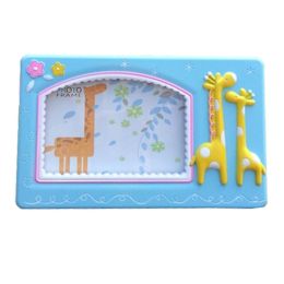 Creative Giraffe Baby&Kids Picture Frame Photo Frames Plastic Frames,Blue