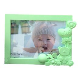 Lovely Bear Baby&Kids Picture Frame Photo Frames Plastic Frames,Green