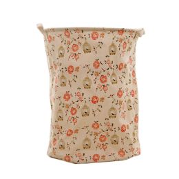 Foldable Practical Toys Clothes Basket Storage Bag Bird
