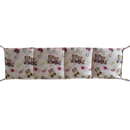 Lovely Decor Baby Crib Hanging Diaper Bag Storage Bag, Bears