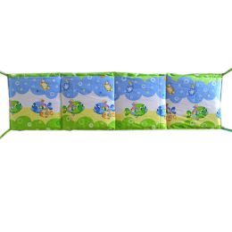 Lovely Decor Baby Crib Hanging Diaper Bag Storage Bag, Fish