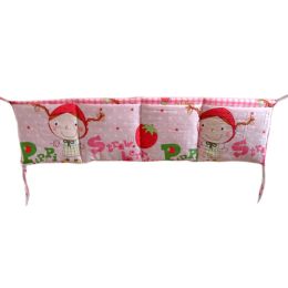 Lovely Baby Crib Hanging Diaper Bag Storage Bag, Pretty Girl