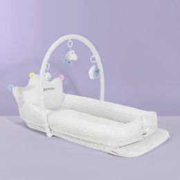 Sunveno Baby Co Sleeping Crib Bed Portable Baby Crib Foldable Mobile Car Bed Travel Nest Cot Crib Mother & Kids Baby Care