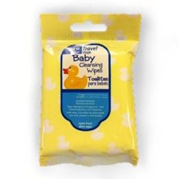 Baby Cleansing Wipes Travel Size 8 Count Case Pack 200