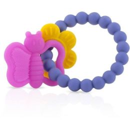Nuby&trade; Chewy Charms Silicone Teether, Girls Case Pack 12