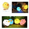Night Light for Kids Chick Shape Night Lamp for Baby Feeding Pink