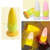 Night Light for Kids Corn Shape Night Lamp for Baby Feeding Yellow
