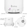 USB 5V 120ML Color Cycling Aroma Diffuser with Black Controller XH