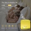 USB 5V 120ML Color Cycling Aroma Diffuser with Black Controller XH