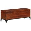 Storage Trunk 43.3"x13.8"x16.1" Solid Acacia Wood