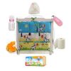 Lovely Baby Hanging Diaper Bag Baby Crib Storage Bag, Girls