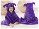 Baby flannel Blanket/ Infant Spring And Summer Quilt Purple