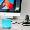 USB 5V 120ML Color Cycling Aroma Diffuser with Black Controller XH