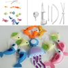 Baby Crib Rotatable Bed Bell Colorful Baby Toys [Fish Party]