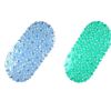 Anti-Slip Anti-Bacterial Baby Safety Bath Mat Bathtub Mat, 14" W x 27" L,Green