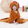 Baby flannel Blanket/ Infant Spring And Summer Quilt Brown