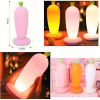 Night Light for Kids Carrot Shape Night Lamp for Baby Feeding White