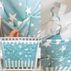 Hanging Bedside Bags Baby Crib Diaper Storage Bag,K
