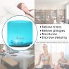 USB 5V 120ML Color Cycling Aroma Diffuser with Black Controller XH