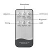 USB 5V 120ML Color Cycling Aroma Diffuser with Black Controller XH