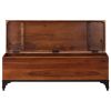 Storage Trunk 43.3"x13.8"x16.1" Solid Acacia Wood